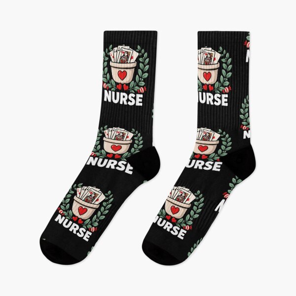 Item preview, Nurse Queen of Hearts Playing Card Cute Nurse   designed and sold by ViktoonShirts.