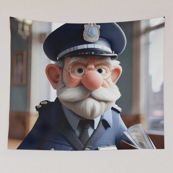 Item preview, Old Fart police officer  designed and sold by Colin Bentham.