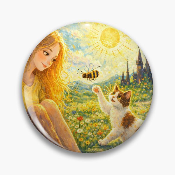 Item preview, Whimsical Summer Day in Fairytale Meadow designed and sold by m-y-A-I-A-R-T-.