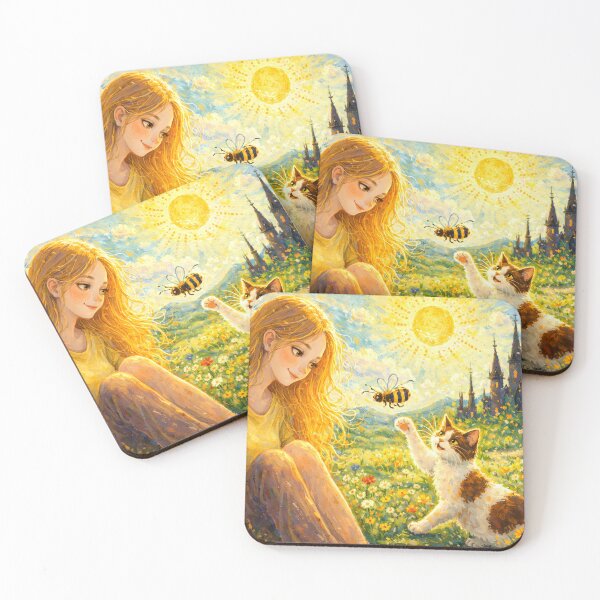 Item preview, Whimsical Summer Day in Fairytale Meadow designed and sold by M-Y-A-R-T-.
