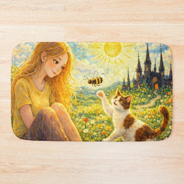 Item preview, Whimsical Summer Day in Fairytale Meadow designed and sold by m-y-A-I-A-R-T-.