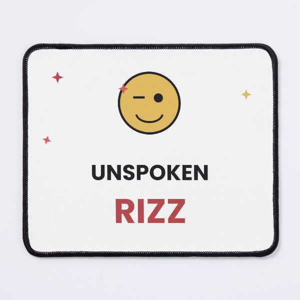 Item preview, Unspoken Rizz Funny Gen Z Slang Sticker designed and sold by QuirkyCartel.