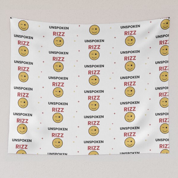 Item preview, Unspoken Rizz Funny Gen Z Slang Sticker designed and sold by QuirkyCartel.