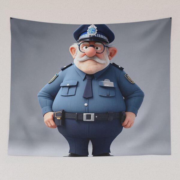 Item preview, Old Fart police officer  designed and sold by Colin Bentham.