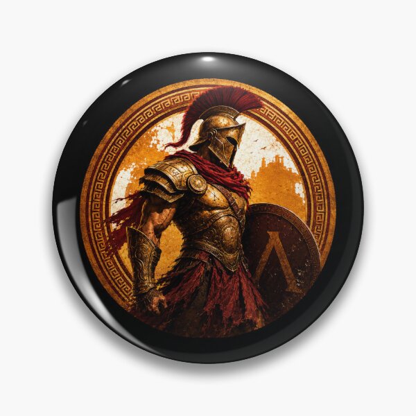 Item preview, Ancient greek warrior spartan designed and sold by SMARTKIT  DESIGNAGENCY.