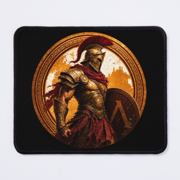 Item preview, Ancient greek warrior spartan designed and sold by SMARTKIT DESIGNAGENCY.