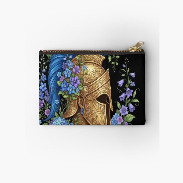 Item preview, Greek Helmet with Flowers Ancient Mythology designed and sold by Safwat-Aziz1.