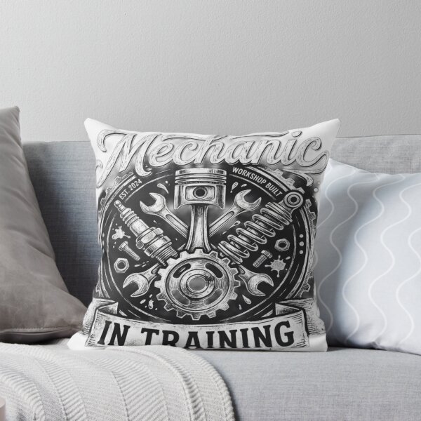 Item preview, Mechanic in Training – Vintage Automotive Design designed and sold by ShirtsUp-Lane.