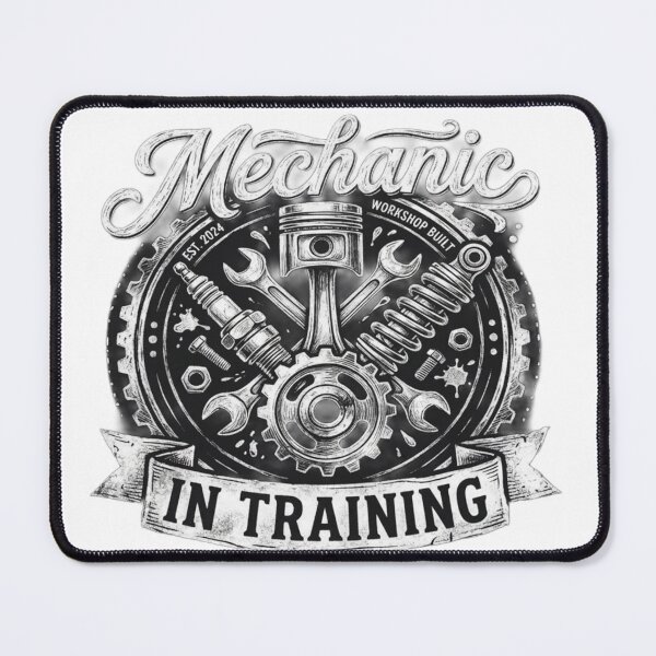Item preview, Mechanic in Training – Vintage Automotive Design designed and sold by ShirtsUp-Lane.