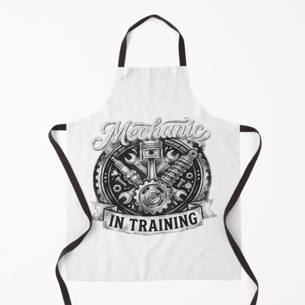 Item preview, Mechanic in Training – Vintage Automotive Design designed and sold by ShirtsUp-Lane.