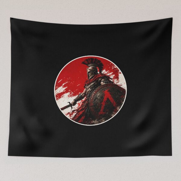 Item preview, Ancient greek warrior spartan designed and sold by SMARTKIT  DESIGNAGENCY.