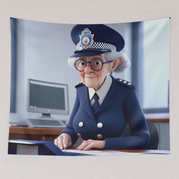 Item preview, Old Fart police officer  designed and sold by Colin Bentham.