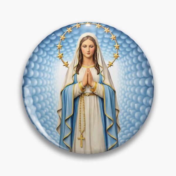 Item preview, Virgin Mary  Maryja Niepokalana Gietrzwałdzka Objawienia Matki Boskiej designed and sold by WarriorVision.