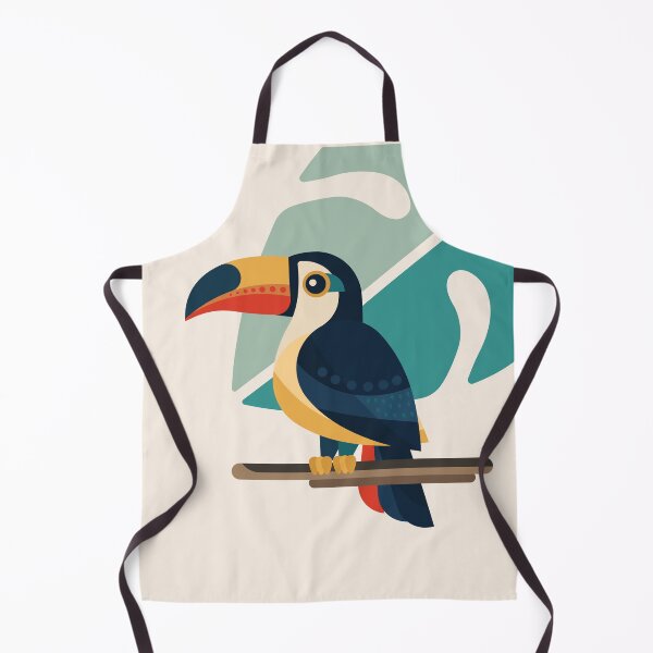 Item preview, Tropical Toucan | Modern Geometric Bird Art designed and sold by Lucy Cooper.