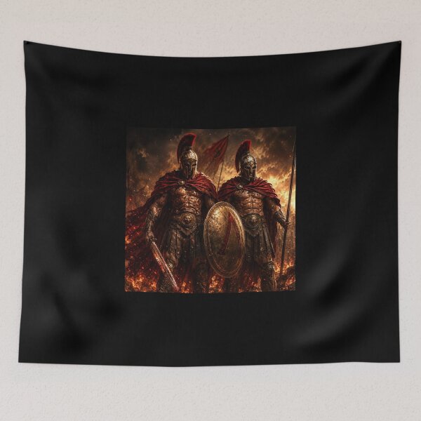 Item preview, Ancient greek warrior spartan designed and sold by SMARTKIT  DESIGNAGENCY.