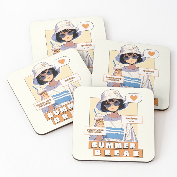 Item preview, Summer Break Anime Style designed and sold by VibetheSeason.
