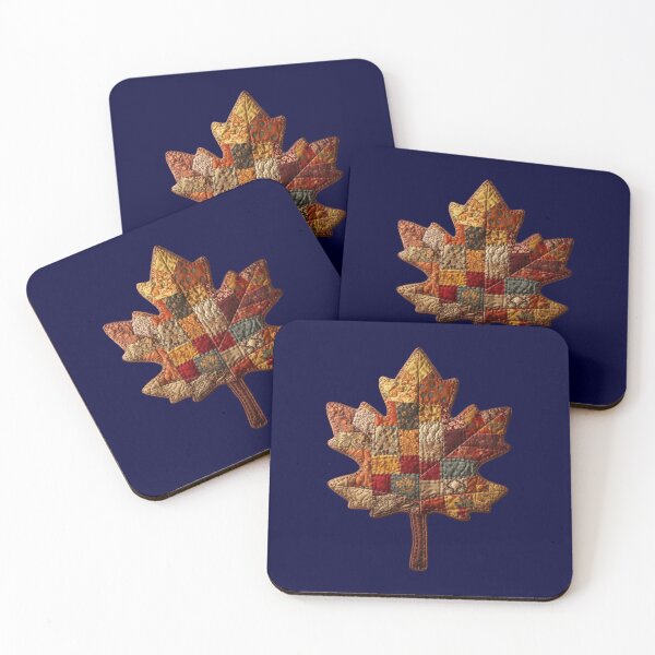 Item preview, Quilted Patchwork Leaf designed and sold by Iiswaz.