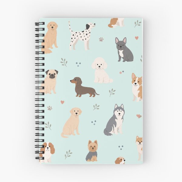 Item preview, Minimalist Pastel Dog Pattern designed and sold by Sn1ver.