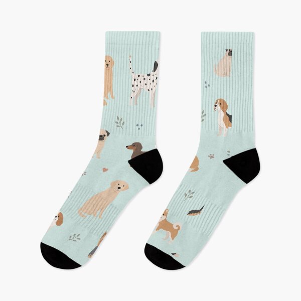 Item preview, Minimalist Pastel Dog Pattern designed and sold by Sn1ver.