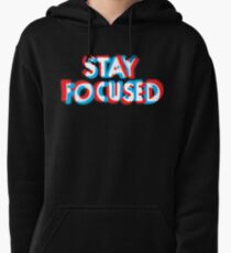 Sudadera con capucha Mantente enfocado