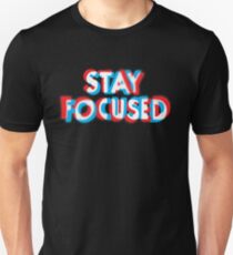 Konzentriert bleiben Slim Fit T-Shirt