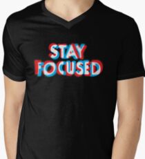 Stay Focused Men's V-Neck T-Shirt