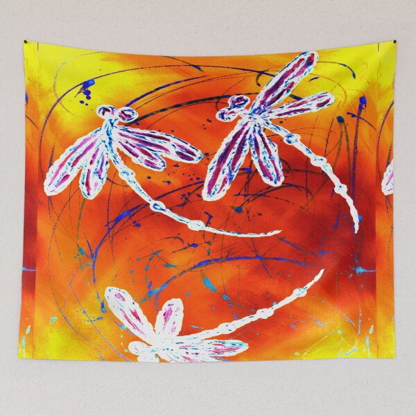 Item preview, Outback Dragonfly Dance designed and sold by lyndseyart.