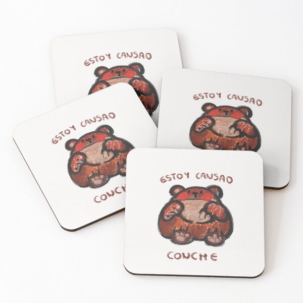 Item preview, Tired teddy bear meme designed and sold by CaracolMarino.