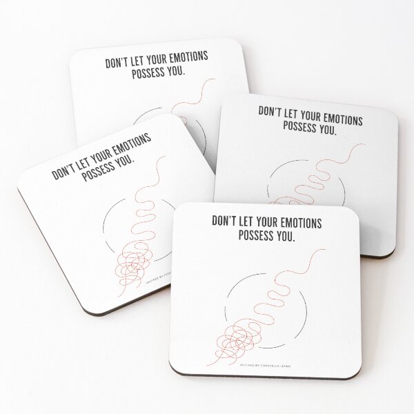 Item preview, Don’t Let Your Emotions Possess You – Conscious Living 003 designed and sold by PH Creator Studio.