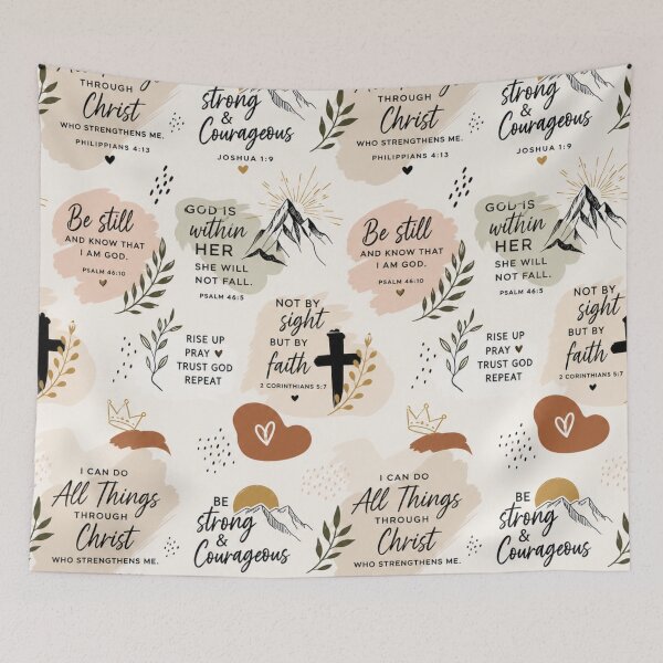 Item preview, Christian Faith Quotes Bundle | Bible Verse Typography | Inspirational Christian Designs | Scripture Art | Jesus Christian Stickers & T-Shirts designed and sold by Leefs.
