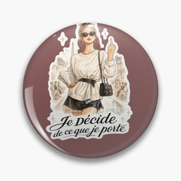 Item preview, Fashion statement - Je decide de ce que je Porte designed and sold by LuluLeb.