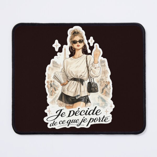 Item preview, Fashion statement - Je decide de ce que je Porte designed and sold by LuluLeb.
