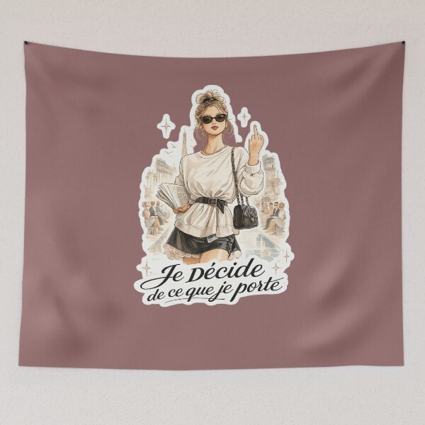 Item preview, Fashion statement - Je decide de ce que je Porte designed and sold by LuluLeb.