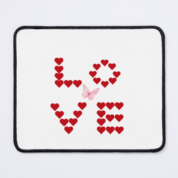 Item preview, LOVE Heart Typography | Minimalist Romantic Design designed and sold by MissLotusStudio.