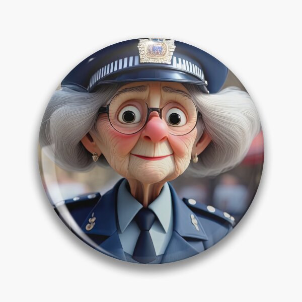 Item preview, Old Fart police officer  designed and sold by Colin Bentham.