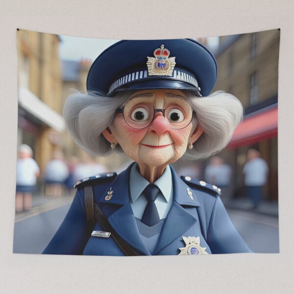 Item preview, Old Fart police officer  designed and sold by Colin Bentham.