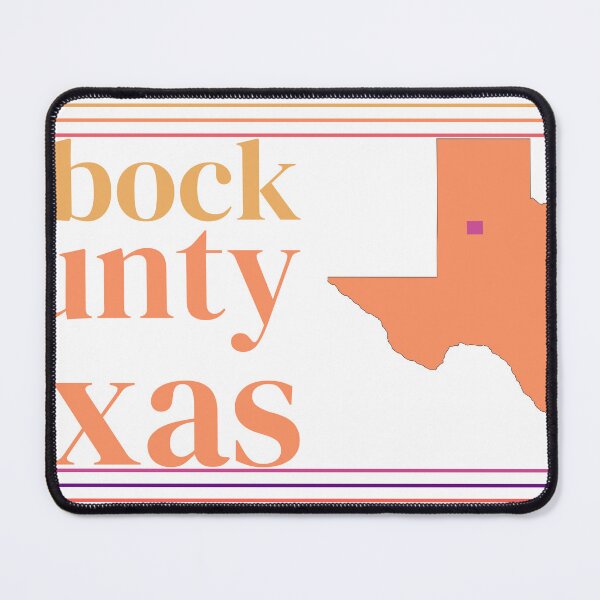 Item preview, Lubbock County Texas Highlighted on State Map designed and sold by TheIconSmith.