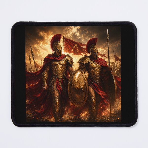Item preview, Ancient greek warrior spartan designed and sold by SMARTKIT  DESIGNAGENCY.