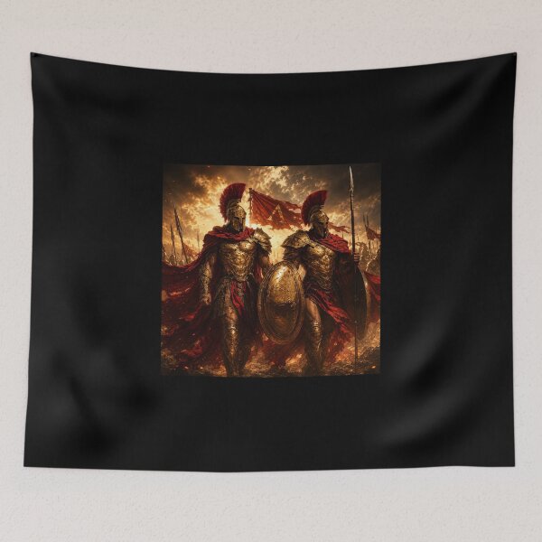 Item preview, Ancient greek warrior spartan designed and sold by SMARTKIT  DESIGNAGENCY.