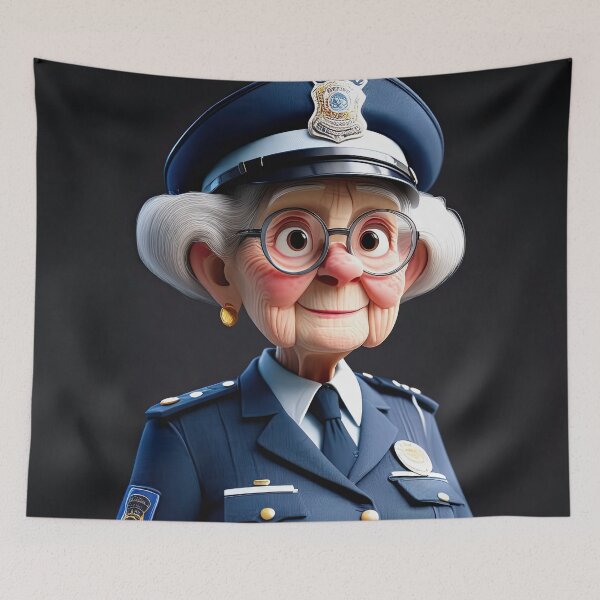 Item preview, Old Fart police officer  designed and sold by Colin Bentham.