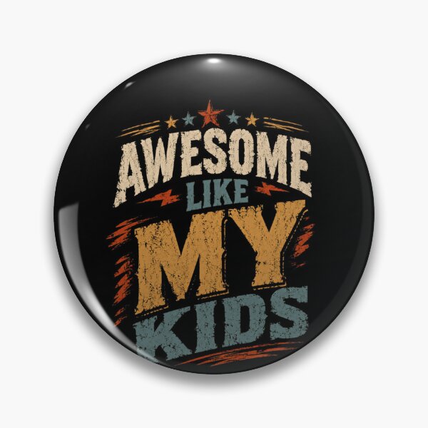 Item preview, Awesome Like My Kids Parents Family Dad Mom designed and sold by SkeletonsDanger.