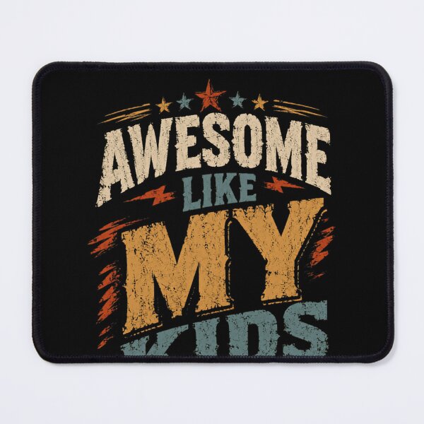 Item preview, Awesome Like My Kids Parents Family Dad Mom designed and sold by SkeletonsDanger.
