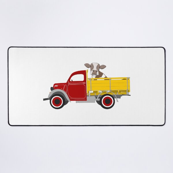 Item preview, Cow in Truck designed and sold by AMERICANCHEEZ.