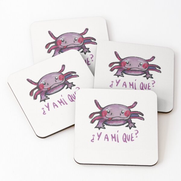Item preview, Silly axolotl meme designed and sold by CaracolMarino.