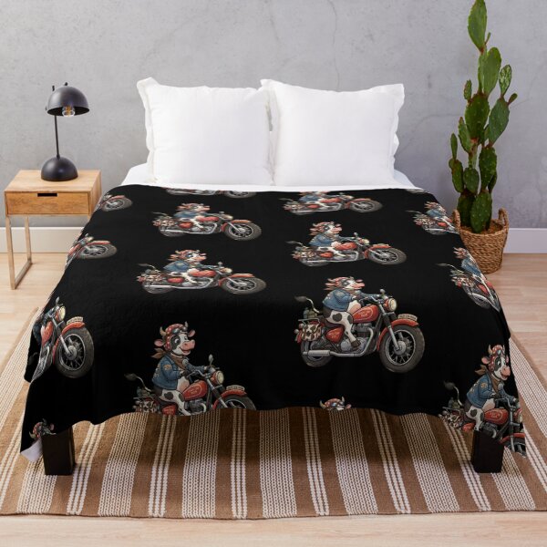 Item preview, Crazy Cow Rider on the Motorcycle designed and sold by myfavoritegifts.