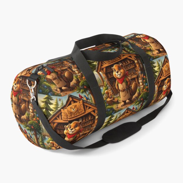 Item preview, Happy Beaver Adventures – Beaver Opens Woodland Workshop designed and sold by Clothes With Smiling Animals Walt Gral.