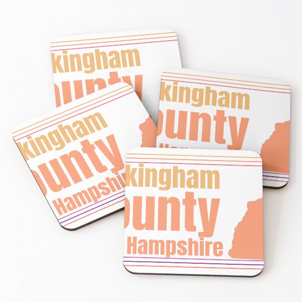 Item preview, Rockingham County New Hampshire Highlighted on State Map designed and sold by TheIconSmith.