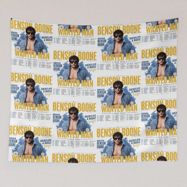 Item preview, Benson - Wanted Man - Backflips & Magic Tour 2026 designed and sold by PixlCrypt.