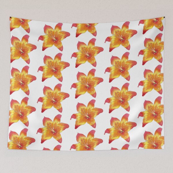 Item preview, Lily in colorful hues designed and sold by Sandra  Steinke.