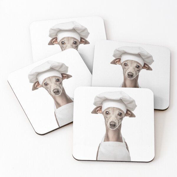 Item preview, Funny Italian Greyhound Dog Chef Realistic Animal Cooking Humor Art designed and sold by LazyOwlStore.